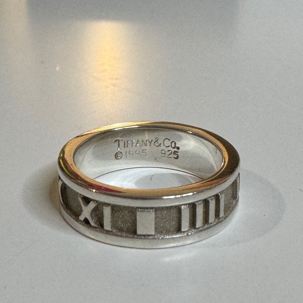 TIFFANY vintage atlas ring